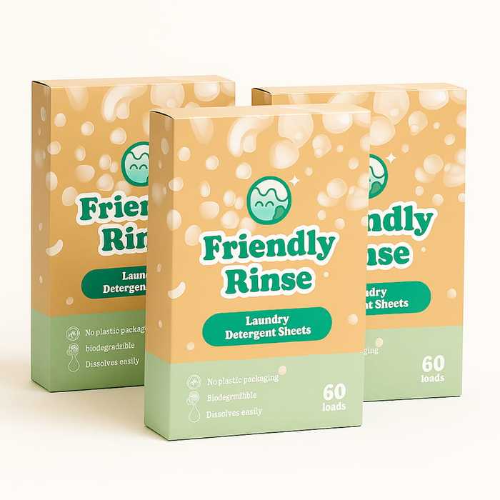 FriendlyRinse Laundry Sheets